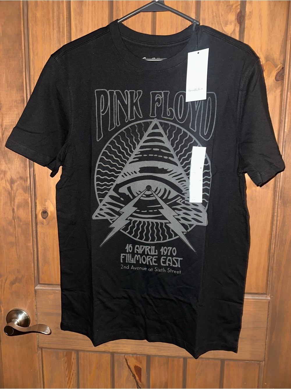 Goodfellow Pink Floyd Fillmore East 1970 standard fit T Shirt